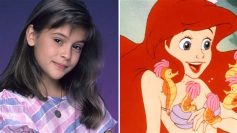 alyssa milano and the little mermaid